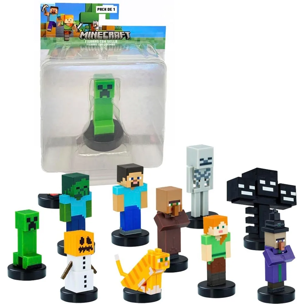 Minecraft, pack de una figura de 5 cm surtidos - Bizak - FashionsVida