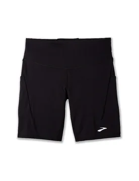 Pantaloncini da corsa aderenti da donna Spark 8 nero XS - Brooks - FashionsVida
