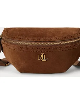 Riñonera Marcy de mujer de ante - Lauren Ralph Lauren - FashionsVida