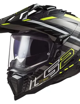 Casco Moto Turismo Off Road In Carbonio MX701 EXPLORER C taglia XS - LS2 - FashionsVida