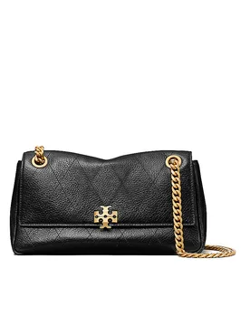 Sac en cuir - Sac à bandoulière CHARLIE Small noir - Tory burch - FashionsVida