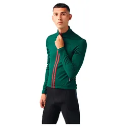 CafÉ Du Cycliste Maglia A Maniche Lunghe Lorenne Alpine Green