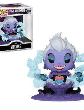 POP! Disney - Villains #1089 Ursula on Throne Deluxe - Funko - FashionsVida