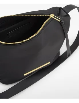 Bandolera de mujer pequeña orión con cierre de cremallera - Adolfo Dominguez - FashionsVida
