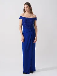 Abendkleid blau 42 Damen