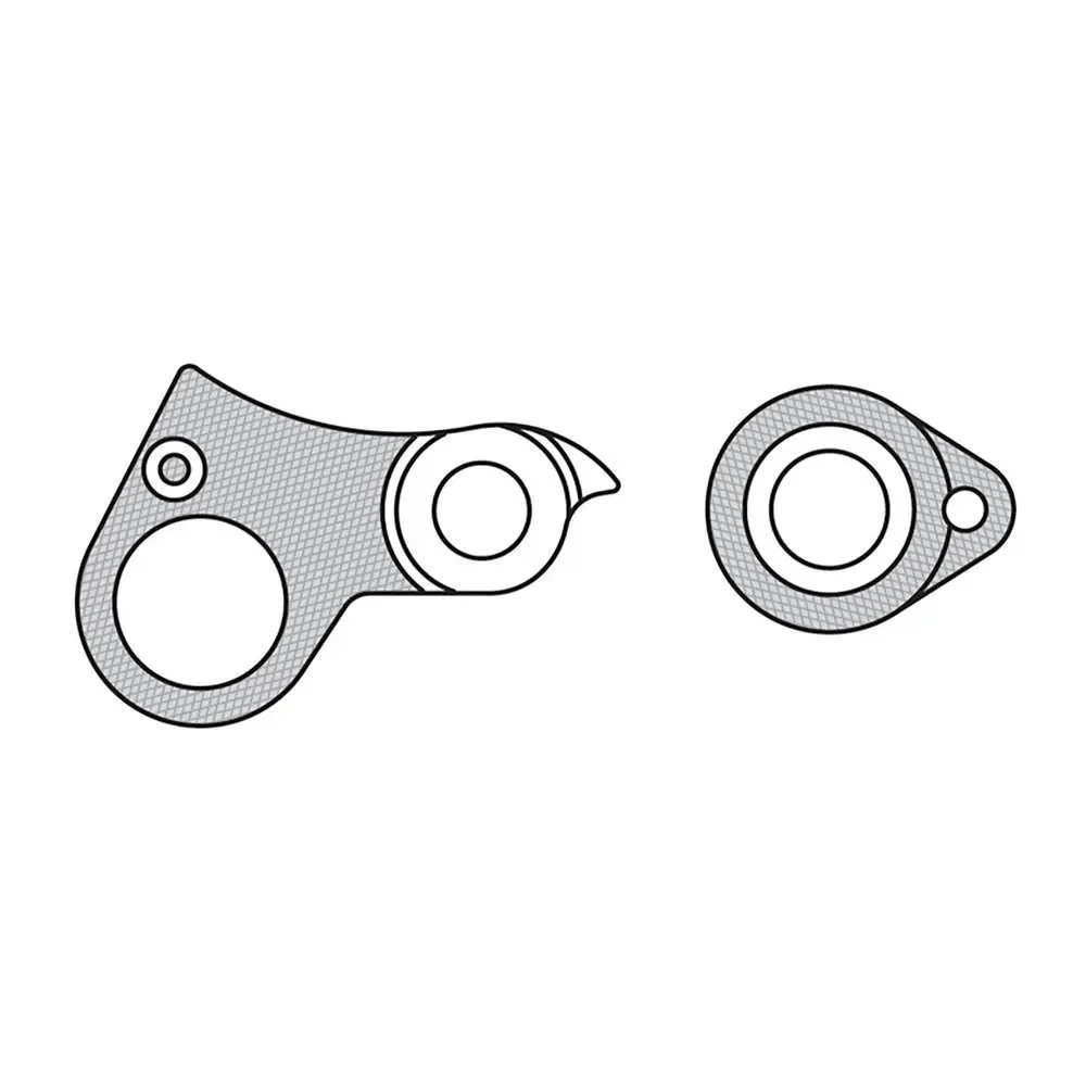 Kit Supporto Deragliatore Gh-176 Silver - Union - FashionsVida