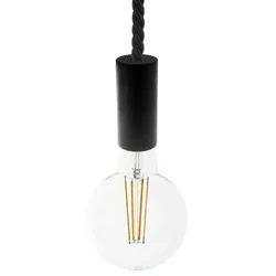 Cables Lampe Suspendue Avec Ampoule Nautical Cable Xl 1 M Black One Size