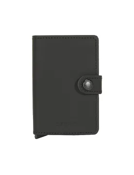 Portafoglio - Miniwallet Matte black nero - SECRID - FashionsVida