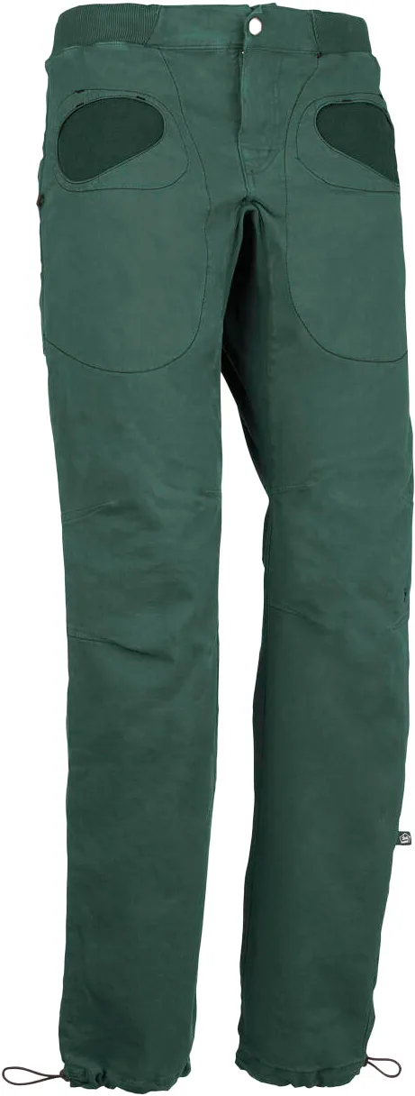 Pantalon d'escalade - Rondo Slim Fig en Coton - Taille S - Vert - E9 - FashionsVida