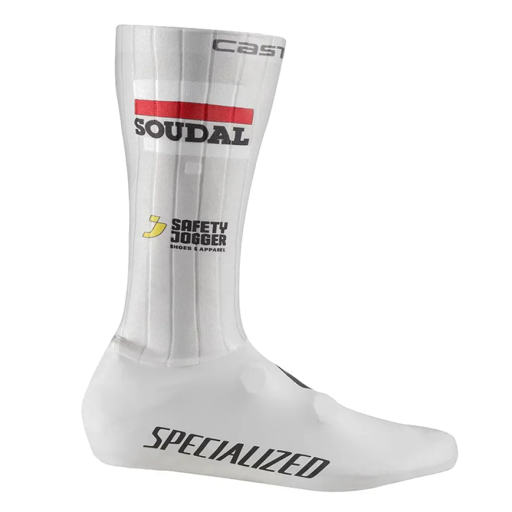 Couvre Chaussures Fast Feet 2 Tt Soudal Quick-step 2025 - Castelli - FashionsVida
