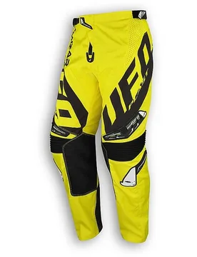 Pantaloni Moto Cross Enduro MIZAR Nero Giallo taglia 46 - UFO - FashionsVida