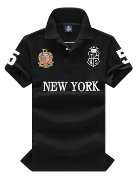 New Summer Men Polo Shirts Great Designer Original NEW YORK Brand Embroidered Short Sleeve Leisure Sports Loose Plus EU Size 7XL - Aliexpress - FashionsVida