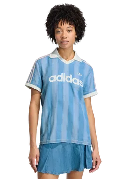 Football Donna - Maglie/Repliche Blu - Taglia S (34-36) - Jersey di cotone S (34-36) - Adidas - FashionsVida