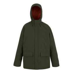 Mens Savon Insulated Waterproof Jacket (Dark Khaki/potters Clay) - Dark Green - Size 2xl