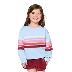 Felpa Surf Revival Sky Blue 3-4 Anni