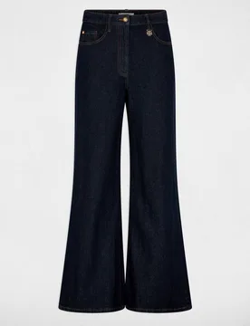 Vaqueros campana de mujer de tiro alto - Morgan - FashionsVida