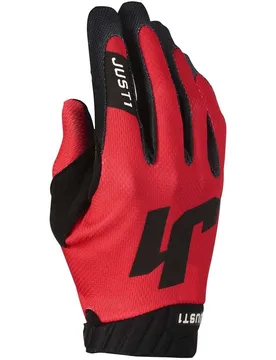 Guanti Bambino Moto Cross Enduro J-FLEX 2.0 Rosso Nero taglia M - JUST1 - FashionsVida