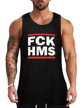 FCK HMS Tank Top muscle t-shirt gym t-shirts man anime - Aliexpress - FashionsVida