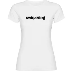 T-shirt à Manches Courtes Word Swimming