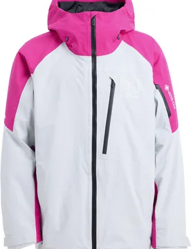 Veste de ski/snowboard en GORE-TEX M Ak Cyclic Gore-Tex Jacket Verry Berry Gray Cloud für Herren Größe M Rosa - Burton - FashionsVida