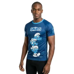 Maglietta A Maniche Corte Smurf Tower Multicolour L