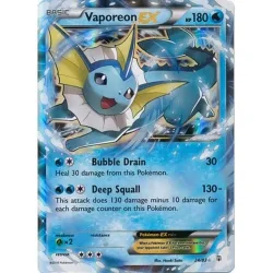 Pokemon Generations 24/83 Vaporeon EX (Half Art)