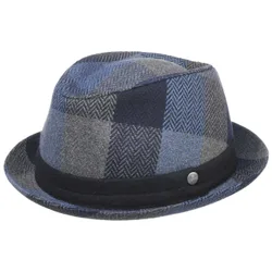 Centico Pork Pie Cloth Hat by - blue - Herren - Size: S (54-55 cm)