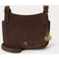 Bolso Marcy bandolera mediano de ante