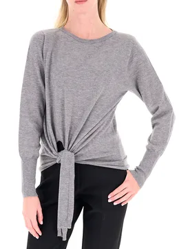 Maglione in lana GRIGIO S - Liviana Conti - FashionsVida