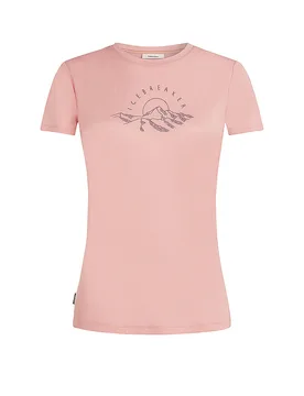 T-shirt de sport Sundrise 150 Tech rose M - Icebreaker - FashionsVida