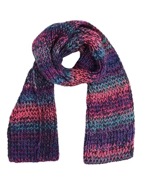 Multi Colour Womens Chunky Knitted Scarf - Purple - Purple - Size: ONE - Mountain Warehouse - FashionsVida