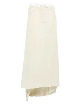 Maxi-Rock Damen Elfenbein 34,36,38,40 Damen - MASNADA - FashionsVida
