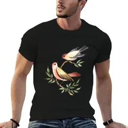 Bird lovers T-Shirt t shirts with prints graphic t shirts for man cotton t shirt pack T-shirt