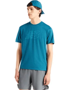 RC Essential Graphic Laufshirt Herren Streamsong Gr. S - New Balance - FashionsVida