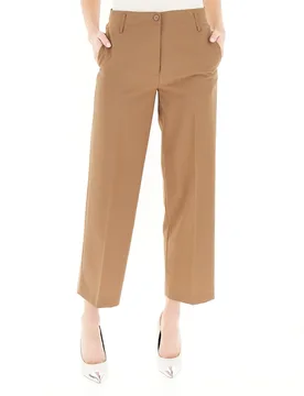 Pantalone Chino CAMMELLO 42 - SEMICOUTURE - FashionsVida