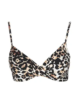 Damen Bikinioberteil Twisted schwarz 38 W - DARLING HARBOUR - FashionsVida