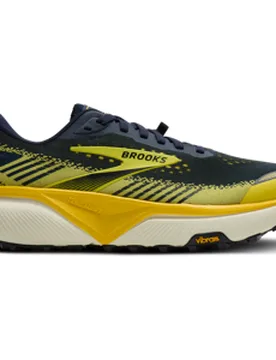 CASCADIA 20 Trailschuhe Herren Navy/Cyber Yellow/Grey D (normal) 41 - Brooks - FashionsVida