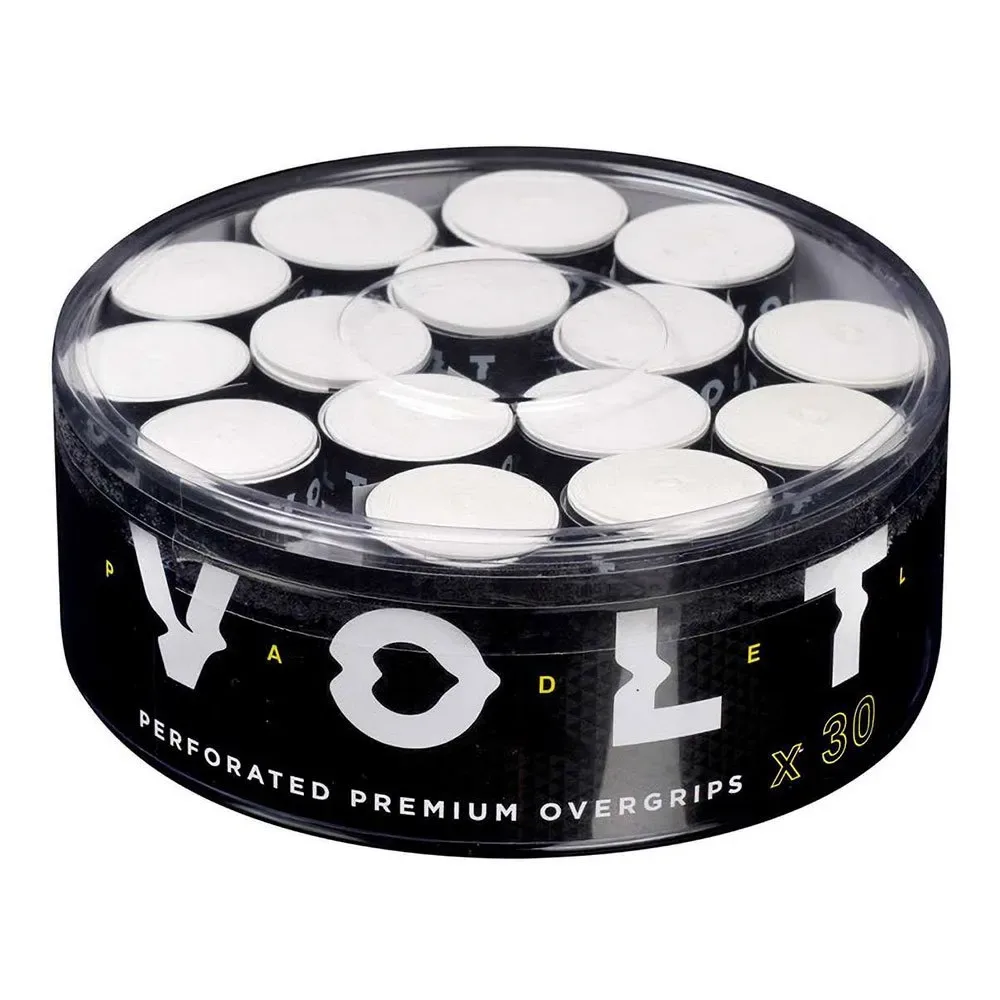Perforated Padel Overgrip 30 Units White One Size - Volt Padel - FashionsVida
