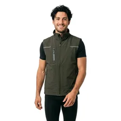U-power Gilet Saturn Dark Green M