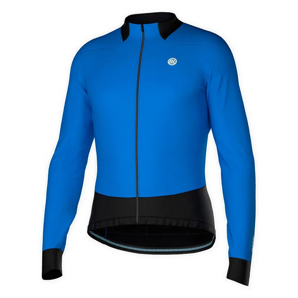 Maglia A Maniche Lunghe Bormio Blue - Bicycle Line - FashionsVida