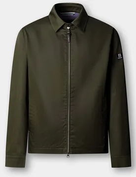 Chaqueta de hombre harrington de algodón - Hackett - FashionsVida