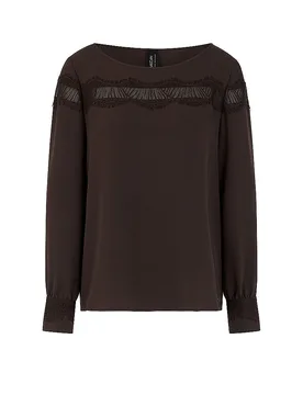 Marc Cain Blouse marron 34 - Marc cain - FashionsVida