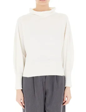 Maglione maniche lunghe BIANCO S - Dixie - FashionsVida