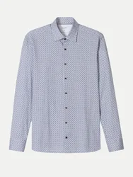 Body-Fit Hemd Level Five Blau 42