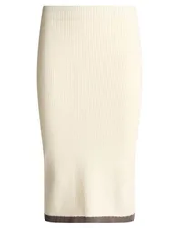 Falda midi Mujer Marfil M,S,XS Mujer