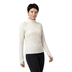 Velociti Half Zip Sweatshirt Brown / Reflective L Women