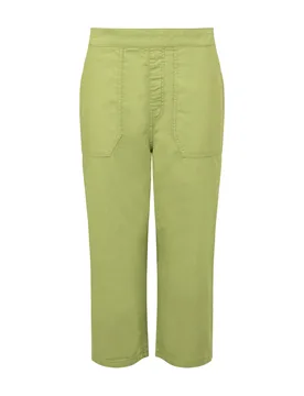 Weird Fish Anyar 3/4 Length Ripstop Trousers Size 22 - holiday-shop holiday-shop womens-summer-shop new-arrivals sale all-sale women women all-womens - WashedOak - FashionsVida