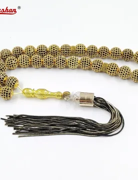 Luxury Tasbih 33 Copper beads inlaid with zircon Eid al-Adha gift bracelet Misbaha 5A high quality zircon Muslim rosary - Aliexpress - FashionsVida