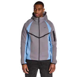 Tech Fleece Men Hoodies - Grey - Size XL - Poly Fleece - Grey - Size: Extra Large