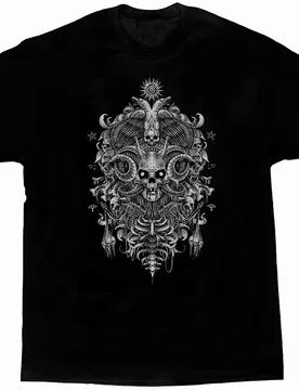 Cool Design Shaman's Skull T-Shirt. Summer Cotton Short Sleeve O-Neck Mens T Shirt New S-3XL - Aliexpress - FashionsVida